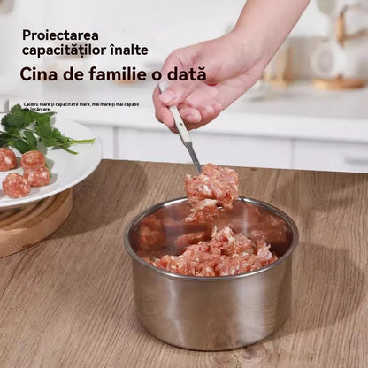 ✨【Cumpărați 1, primiți 1 gratuit】Aparat de fabricat chiftele presate din otel inoxidabil🥩✨——Durabilă, igienă, ușor de curățat🔥
