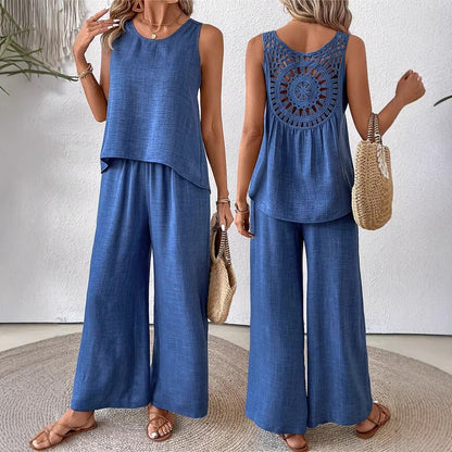 ✨ Ostatni dzień – rabat 50%! ✨【S-2XL】Damska letnia zestaw odzieży codziennej, wygodna i przewiewna. Luźny i modny krój