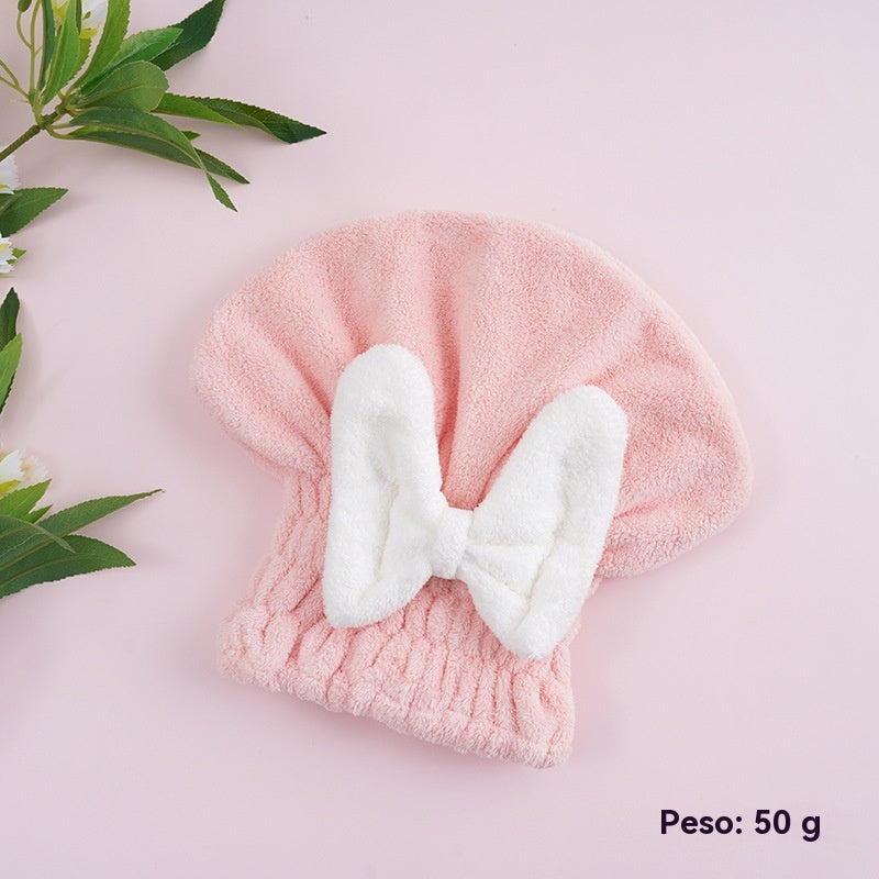 🔥Kup 1, otrzymaj 1 gratis🔥🎀🛀Ochronny czepek prysznicowy, szybkoschnący, z wyjątkowo chłonnym materiałem do mycia włosów😍