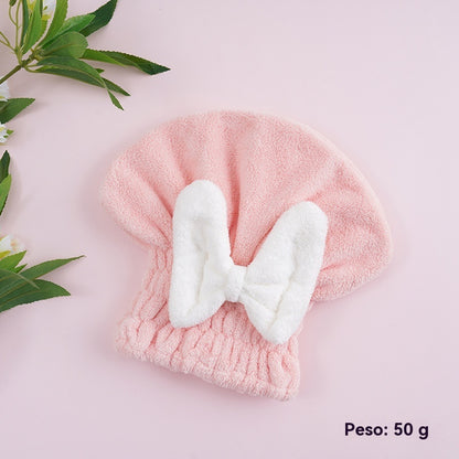 🔥Kup 1, otrzymaj 1 gratis🔥🎀🛀Ochronny czepek prysznicowy, szybkoschnący, z wyjątkowo chłonnym materiałem do mycia włosów😍