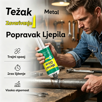 【Set od 3 dijela】26 € 🔥 50% popusta na ograničeno vrijeme! 🛠️ AB gel za popravak metala visoke čvrstoće