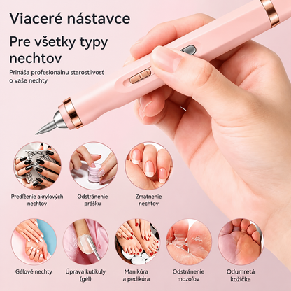 💅👍 Elektrický pilník na nechty na liečbu onychomykózy