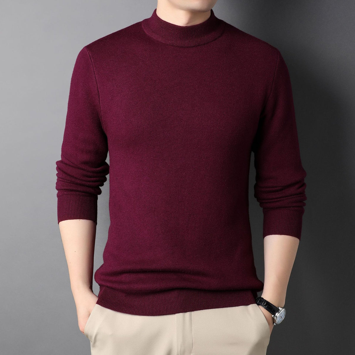 🔥【M-4XL】Camisa de hombre con cuello de cachemira ✅ suave y delicada con la piel ✅ moderna y fácil de combinar