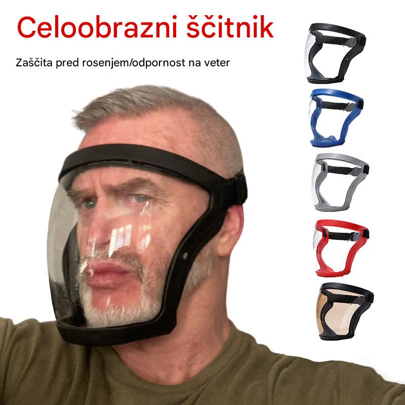 💥【Kupite enega, enega dobite brezplačno】Visokoločljiva prozorna zaščitna maska za obraz (vključuje 20 bombažnih zaščitnih filtrov)