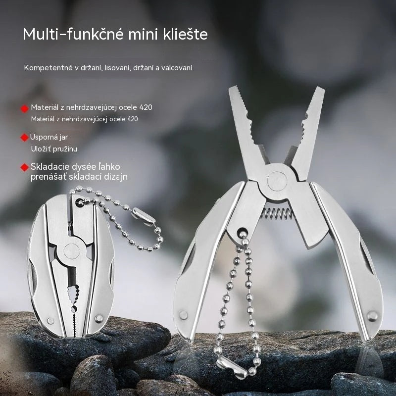 🔥【Kúpte 1, získajte 1 zadarmo】🛠️Viacúčelové mini skladacie kliešte