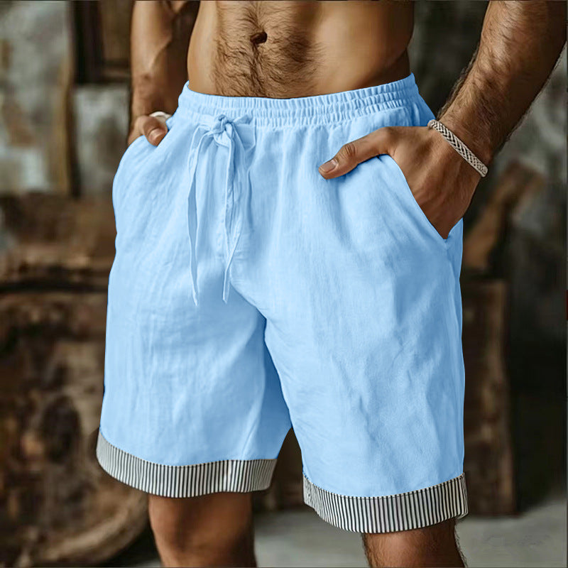 【S–3XL】🔥2026  Nuevos pantalones cortos casuales de algodón y lino transpirables, cómodos y frescos al contacto con la piel
