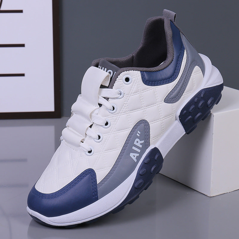 👟【Tallas 39-44】Zapatos casuales de cuero suave de alta calidad para hombre, modelo 2026, transpirables y cómodos.