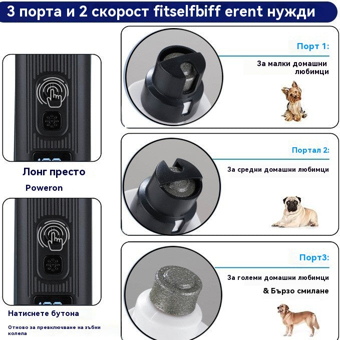 🐕‍🦺🐱🏆Téměř vyprodáno! 🔥🎁 LED kleštičky na drápky pro domácí mazlíčky – šetrná péče o drápky