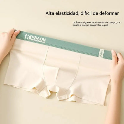 🧊🌟【Compra 3 y llévate 3 gratis】 【L-4XL】Calzoncillos bóxer nuevos de algodón puro para hombre, tallas grandes