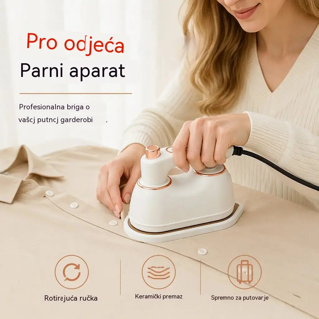 ✨Kompaktno ručno parno glačalo "2 u 1” za kućnu upotrebu