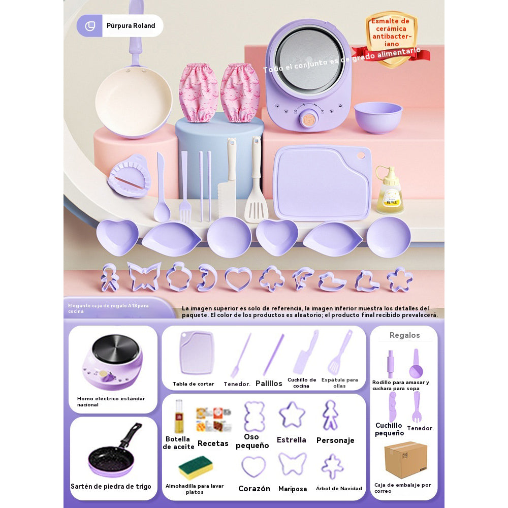 🎁【El mejor regalo para los niños】🍳 Mini juguetes de cocina para niños