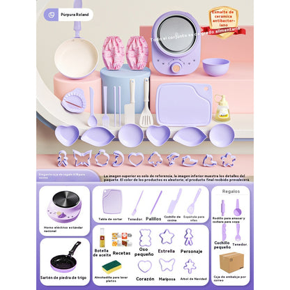 🎁【El mejor regalo para los niños】🍳 Mini juguetes de cocina para niños