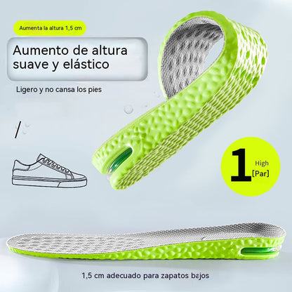 📢📢50% de descuento, ¡Compra 1 y llévate 1 gratis!! ! ⏰ La cómoda plantilla acolchada añade altura: ¡camina con facilidad y estilo! 👟