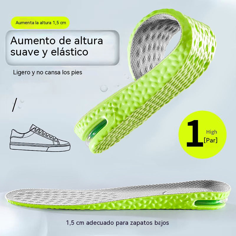 📢📢50% de descuento, ¡Compra 1 y llévate 1 gratis!! ! ⏰ La cómoda plantilla acolchada añade altura: ¡camina con facilidad y estilo! 👟