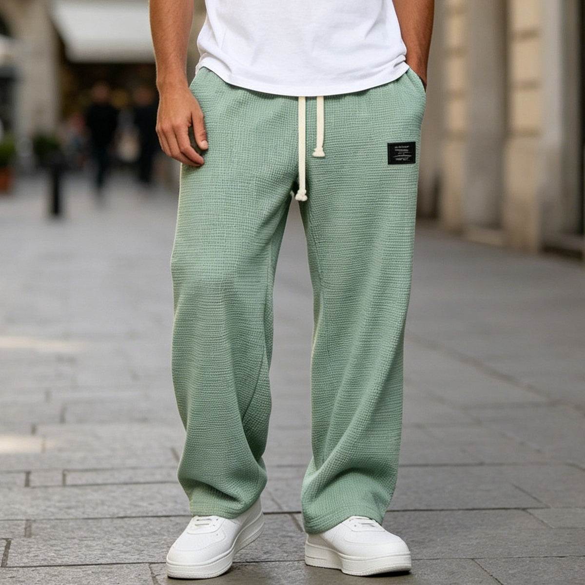 👖👖¡Oferta por tiempo limitado! Pantalones caseros de hombre de alta calidad. Corte entallado y recto, transpirables y cómodos.