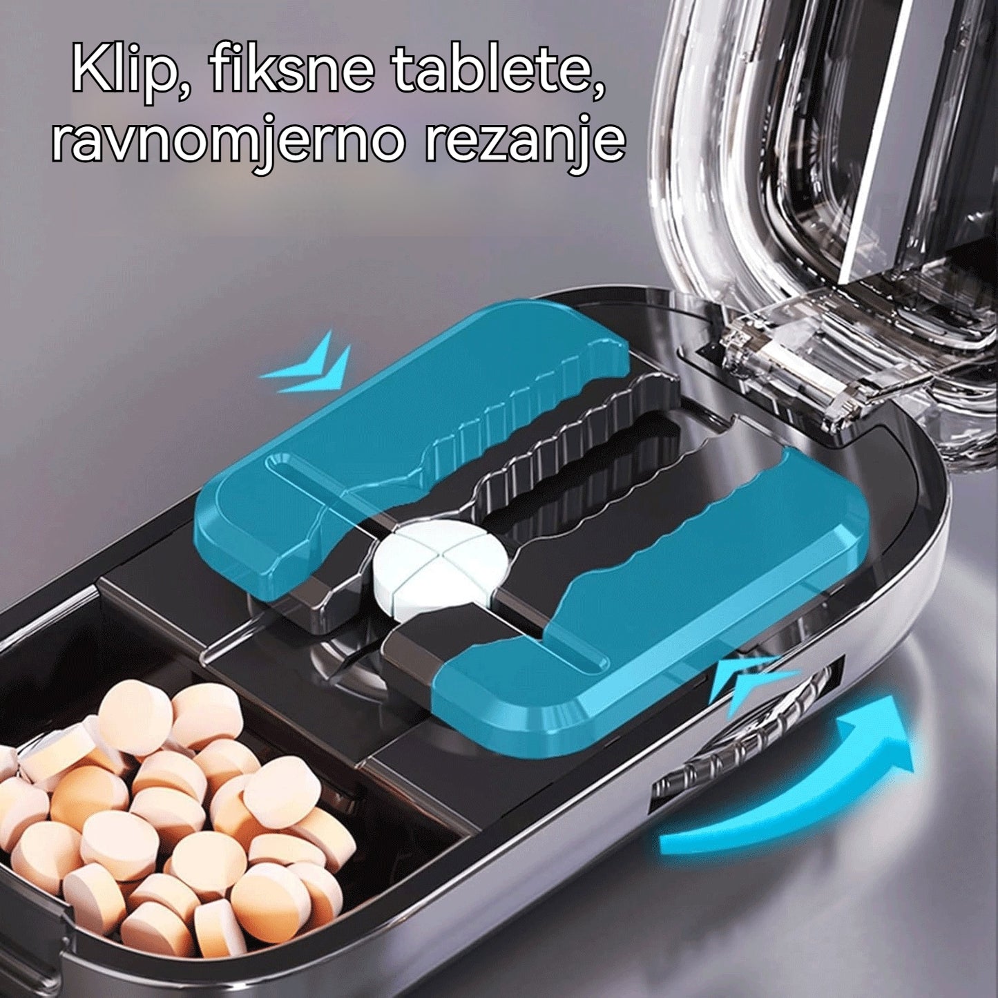 💊【Kupi 1 i dobiješ 1 gratis】🧰Višenamjenska prijenosna kutija za tablete, hermetički zatvorena i otporna na vlagu