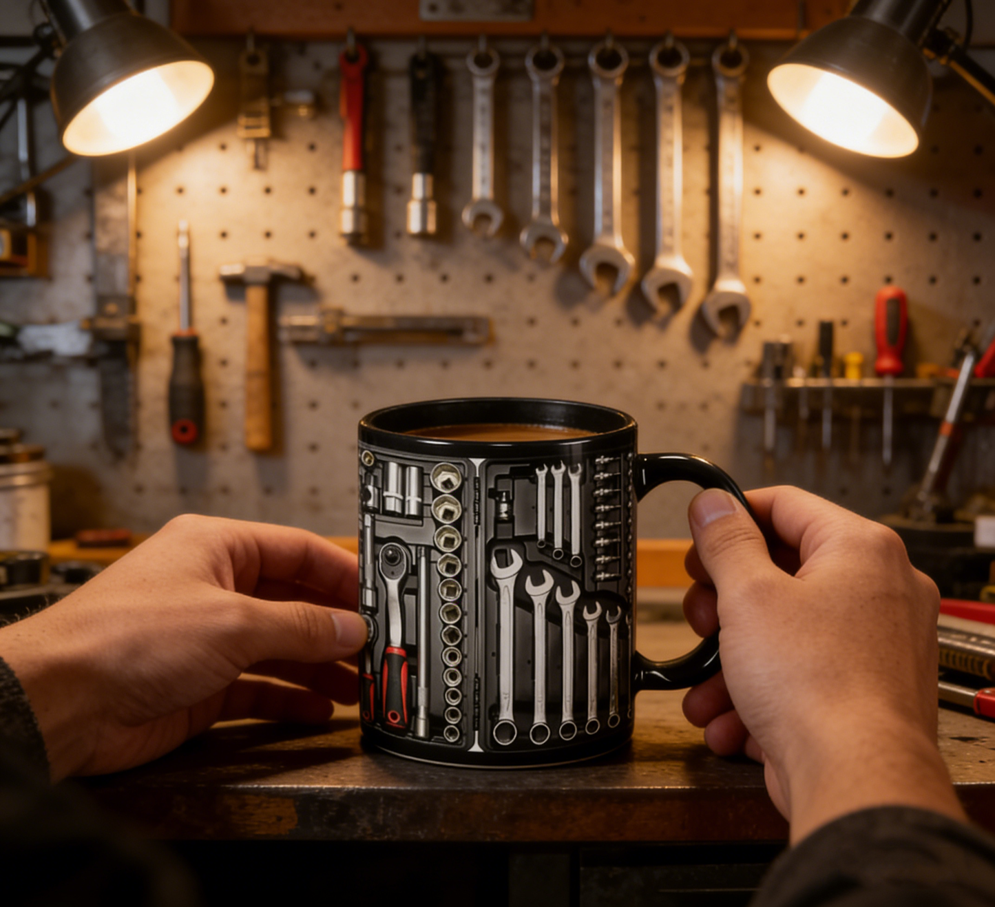 🔥 El Último Éxito de 2025: ☕ La Taza Definitiva del Kit de Herramientas del Mecánico