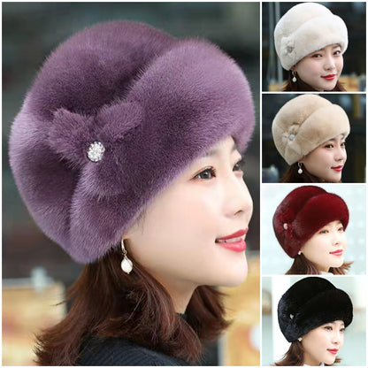 👒 Nova zimska modna topla plišasta kapa 2024