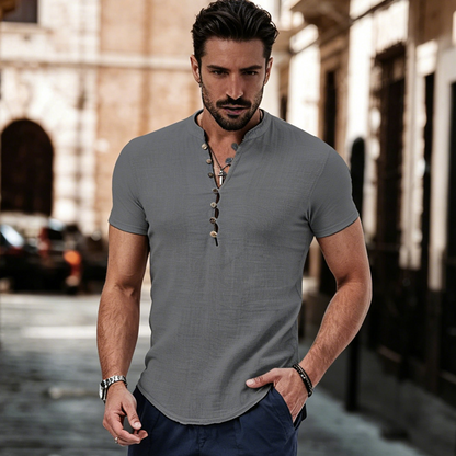 💪-49% OFF【S-3XL】👔Polo deportivo para hombre en tallas grandes, de algodón elástico
