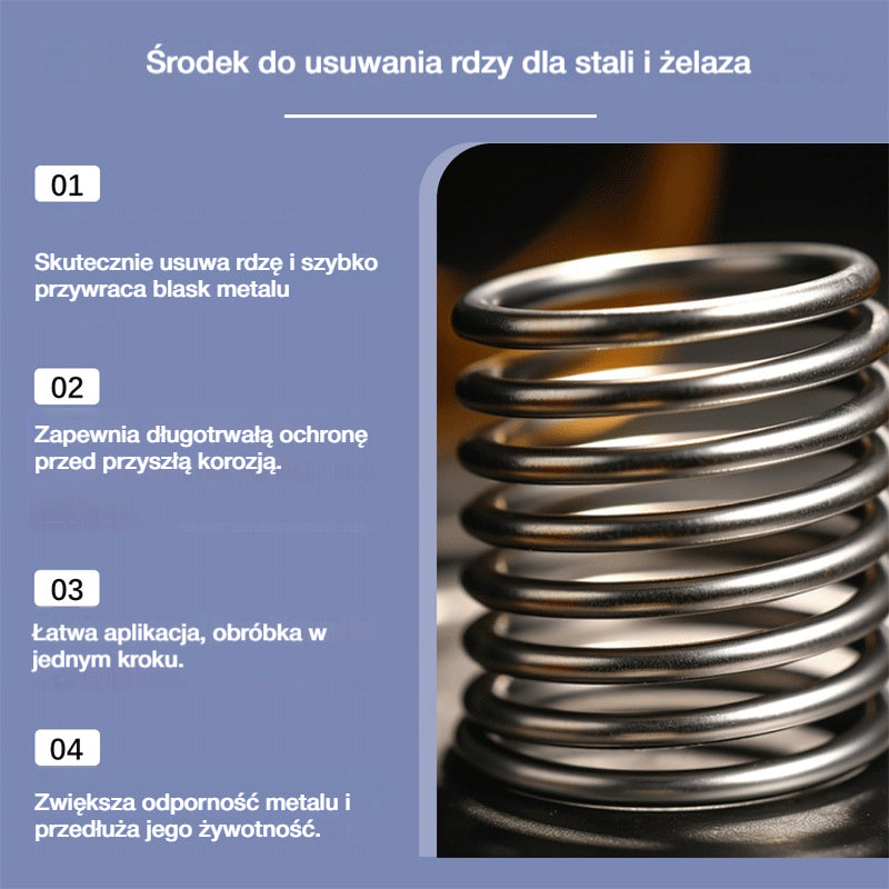 Kup 1, otrzymaj 1 gratis 🔥 Wysokoskładnikowy silny środek do usuwania rdzy ze stali
