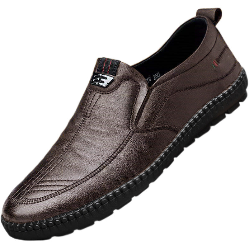 【39-44】Pantofi casual bărbătești din piele cu talpă moale, confort excelent