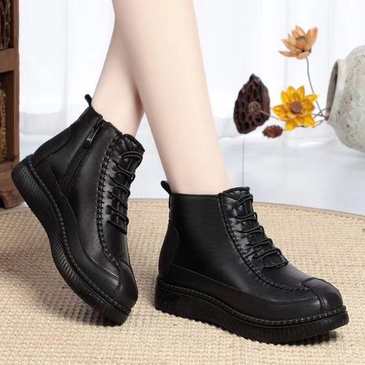 【35-42】💥Teplé dámske zimné topánky s kožušinou – mäkké, protišmykové a pohodlné