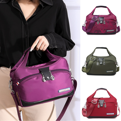 👜【50% de descuento】Bolso de mano informal ligero de tela Oxford para mujer de moda con gran capacidad, 💧impermeable, ✅viajes y compras, ✅múltiples métodos de transporte, bolso de mano, bolso de hombro, bolso de mensajero