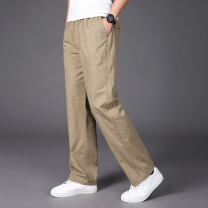 🔥【50-130KG】👖Nowe letnie spodnie męskie w dużych rozmiarach, oddychające i wygodne