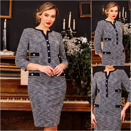 💝【S-5XL】Rochie de înaltă calitate, confortabilă și elegantă 3872674 
