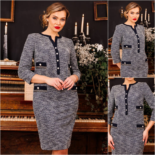 💝【S-5XL】Rochie de înaltă calitate, confortabilă și elegantă 3872674 