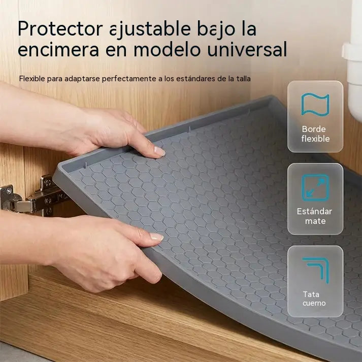 ✨1 piezas 33 euro✨ Alfombrilla multifuncional de silicona gruesa para fregadero, duradera y fácil de limpiar✨