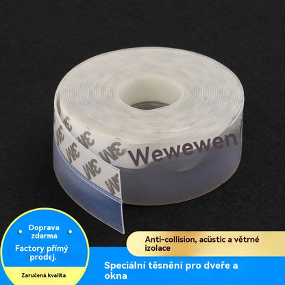 【Kup 1, získej 1】🚪 PVC spodní těsnící lišta dveří – Ochrana proti prachu a průvanu