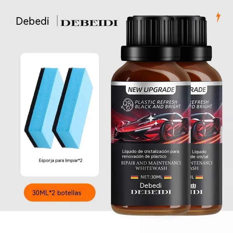 2 juegos por 27 € 🎁 Novedades 2026: 50 % de descuento 💥 Kit de restauración de plásticos para coche
