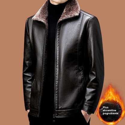 🔥【Vruća rasprodaja】🔥【M-3XL】🖤2026 Muška zimska mekana jakna od debele ovčje kože, ležerna