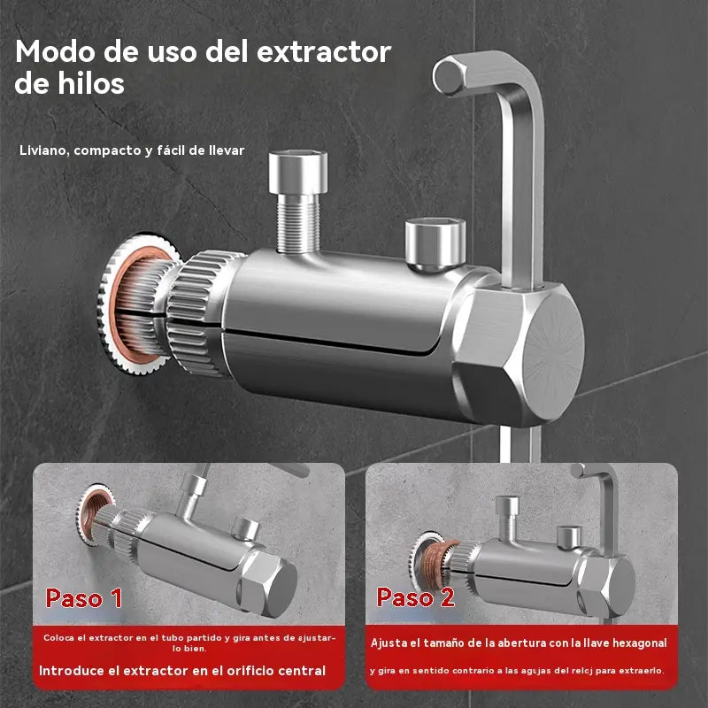 🛠️ Extractor de Tornillos Rotos – Saca tornillos atascados fácil y rápido sin ayuda profesional