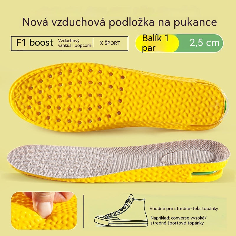 💥【Kúpte jeden a druhý dostanete zadarmo】Dva páry pohodlných vložiek so vzduchovým polstrovaním pre väčšiu výšku📈