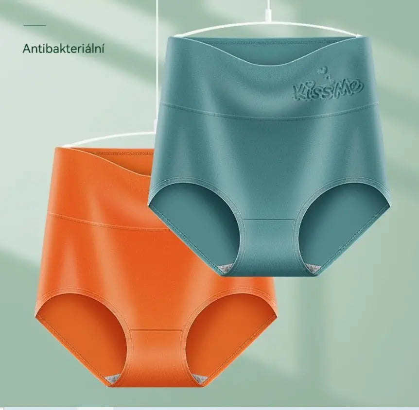 💖【🔥6 unidades por 29 EUR】Bragas de cintura alta con efecto realce de glúteos, confeccionadas en algodón de la más alta calidad ✨️ (45-105 kg)