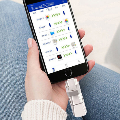 （32GB）Nuevo modelo 2026 📲💻 Unidad flash USB 4 en 1 para teléfonos y computadoras, unidad de estado sólido tipo C,unidad flash USB