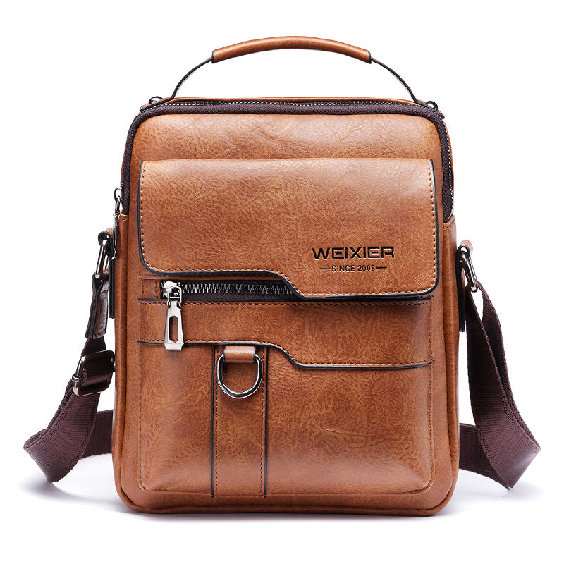 🔥Nuevo bolso de hombro Oxford de cuero para hombre 2025