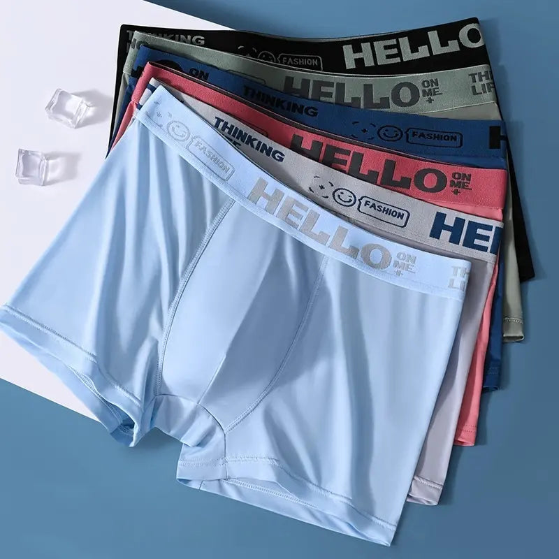 🔥【Compra 3 y recibe 3 gratis】🧊 49 % de descuento · Último día — Bóxers antibacterianos para hombre 2026 de modal con malla, diseño curvado en U y tallas grandes