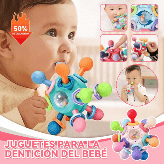 👶👶Regalos perfectos para bebés para niños y niñas: juguetes sensoriales para la dentición para niños