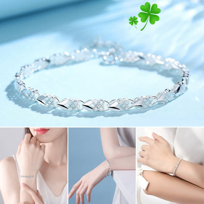 ✨💖【Kúpte 1 a získajte 1 zadarmo】Nový módny náramok zo striebra 925 pre ženy🍀