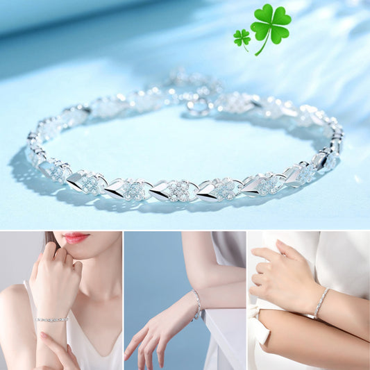 ✨💖【Kúpte 1 a získajte 1 zadarmo】Nový módny náramok zo striebra 925 pre ženy🍀