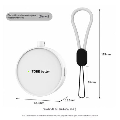 🔥【Compra uno y llévate otro gratis】🐦 Repelente de pájaros ultrasónico portátil | Ahuyentador automático para palomas, ideal para balcones, jardines y exteriores
