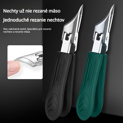 🔥 【Model 2026】🔥 Klieštiky na nechty s 25° šikmým ostrím a ochranou proti odletovaniu (sada 3 ks)