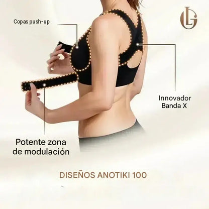 🎉Compra uno y llévate otro gratis⚡ 【M-2XL】Sujetador sin aros con cierre frontal y espalda cruzada: corrige la postura y ofrece máxima sujeción y comodidad.