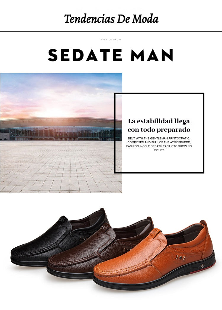【38-48】Oferta imperdible!: Zapatos formales para hombres, nuevos 2025 - Oferta limitada al 50% de descuento!