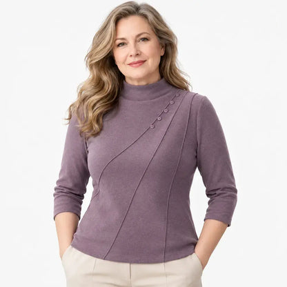 Nuevo modelo:-50%✨ ¡Tu prenda superior favorita para el otoño-invierno! Una prenda cómoda y elegante para mujeres de mediana edad.