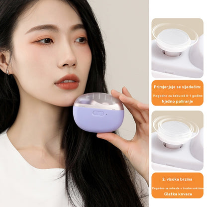 💅✨Cortaúñas eléctrico de alta calidad, adecuado para personas mayores y niños, corte automático con función de limado de uñas.