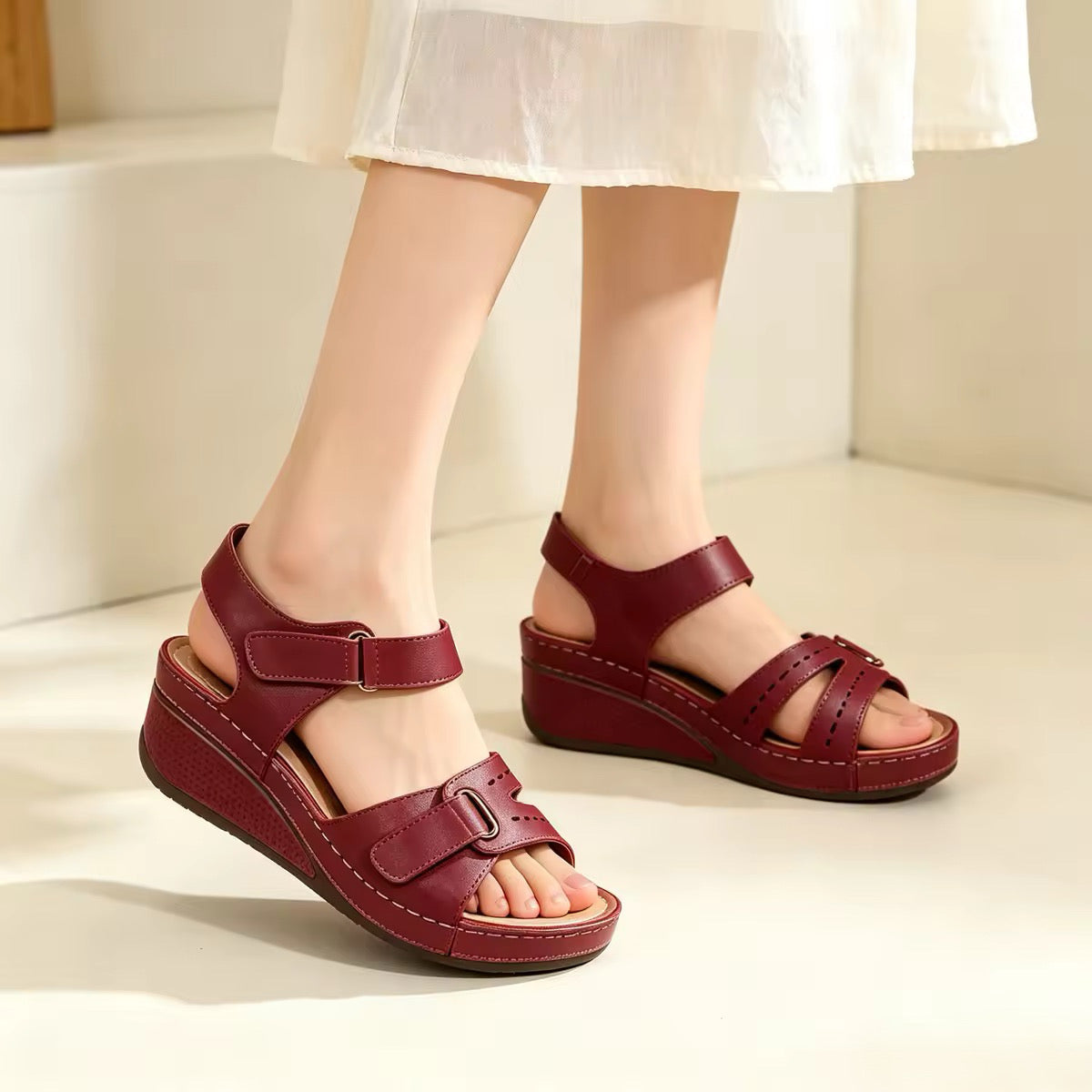 【35-43】🔥Letné dámske ležérne sandále na platforme